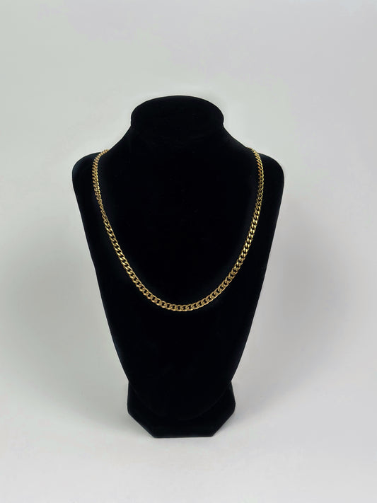 Men’s Shiny Cuban Chain Necklace