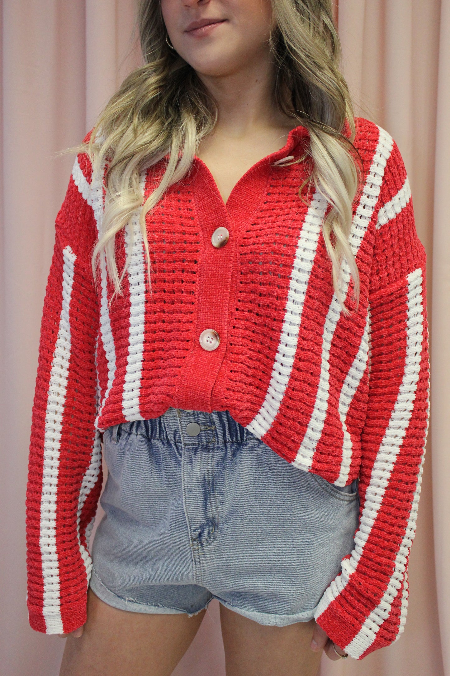 Dottie Oversized Chenille Cardigan