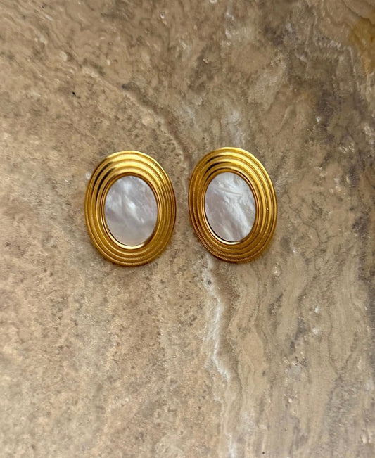 MP Earrings- Gold