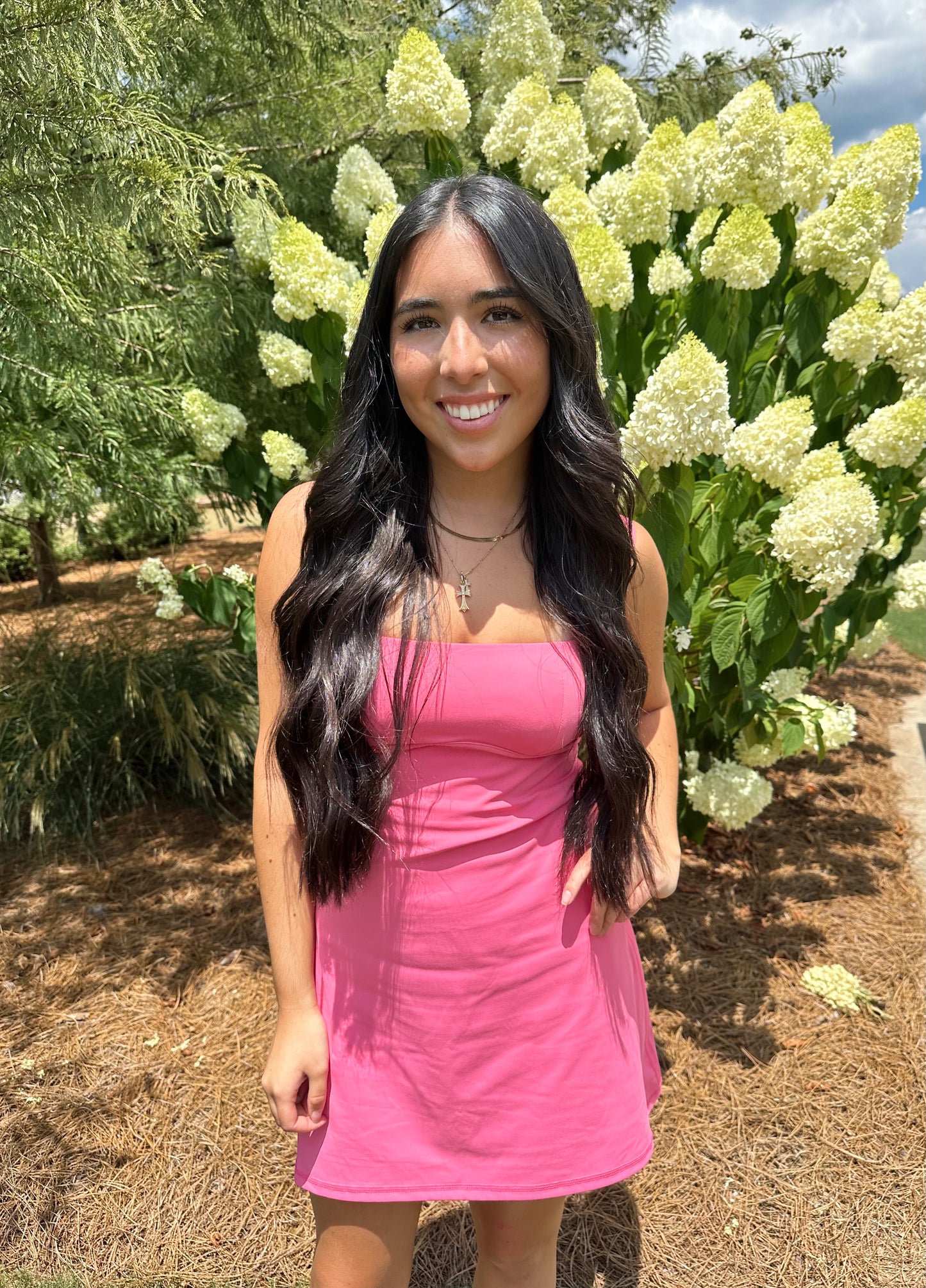 Chloe Athletic Dress- Pink