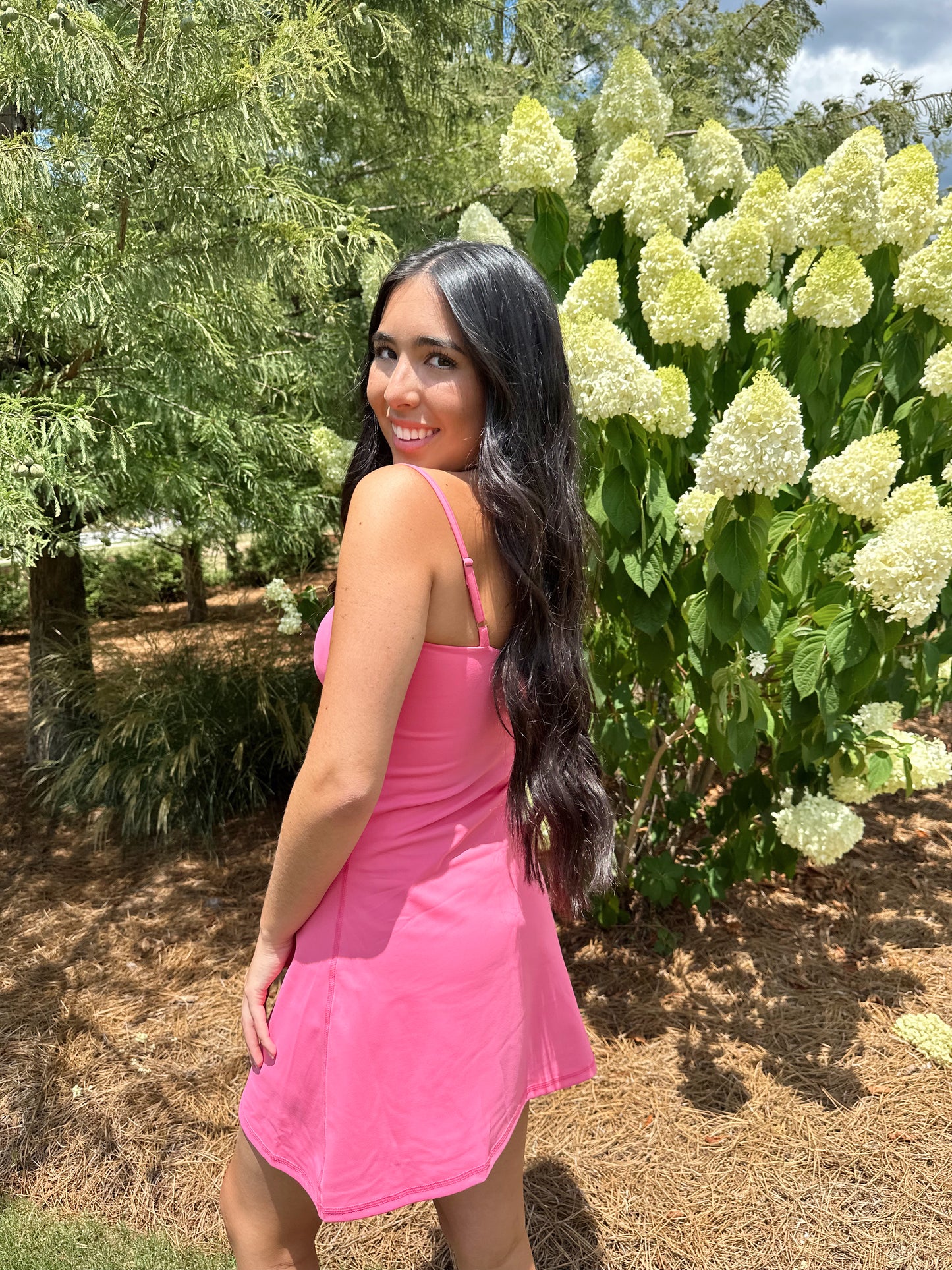 Chloe Athletic Dress- Pink