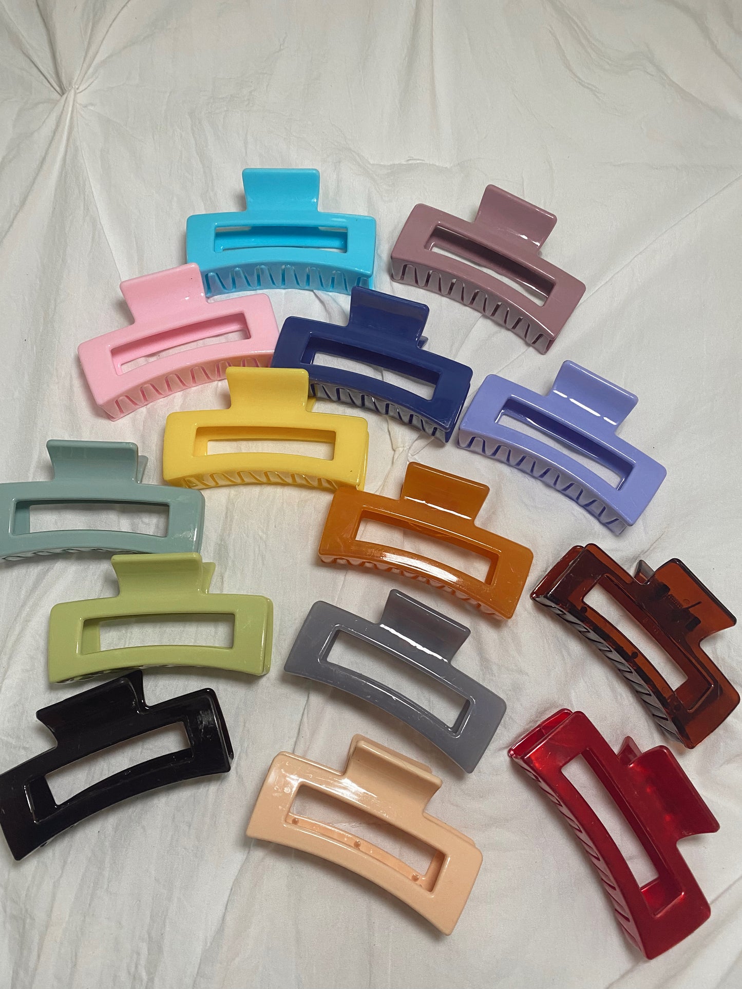 Small Geometric Claw Clip