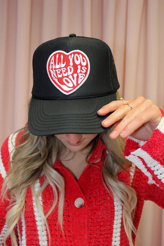 All You Need Is Love Trucker Hat