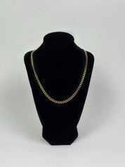 Men’s Shiny Cuban Chain Necklace