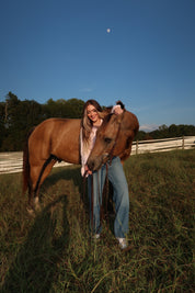 Alice Open Knit Tie Front Shrug- Baby Pink