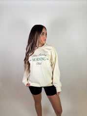 Slow Sunday Crew Neck- Cream