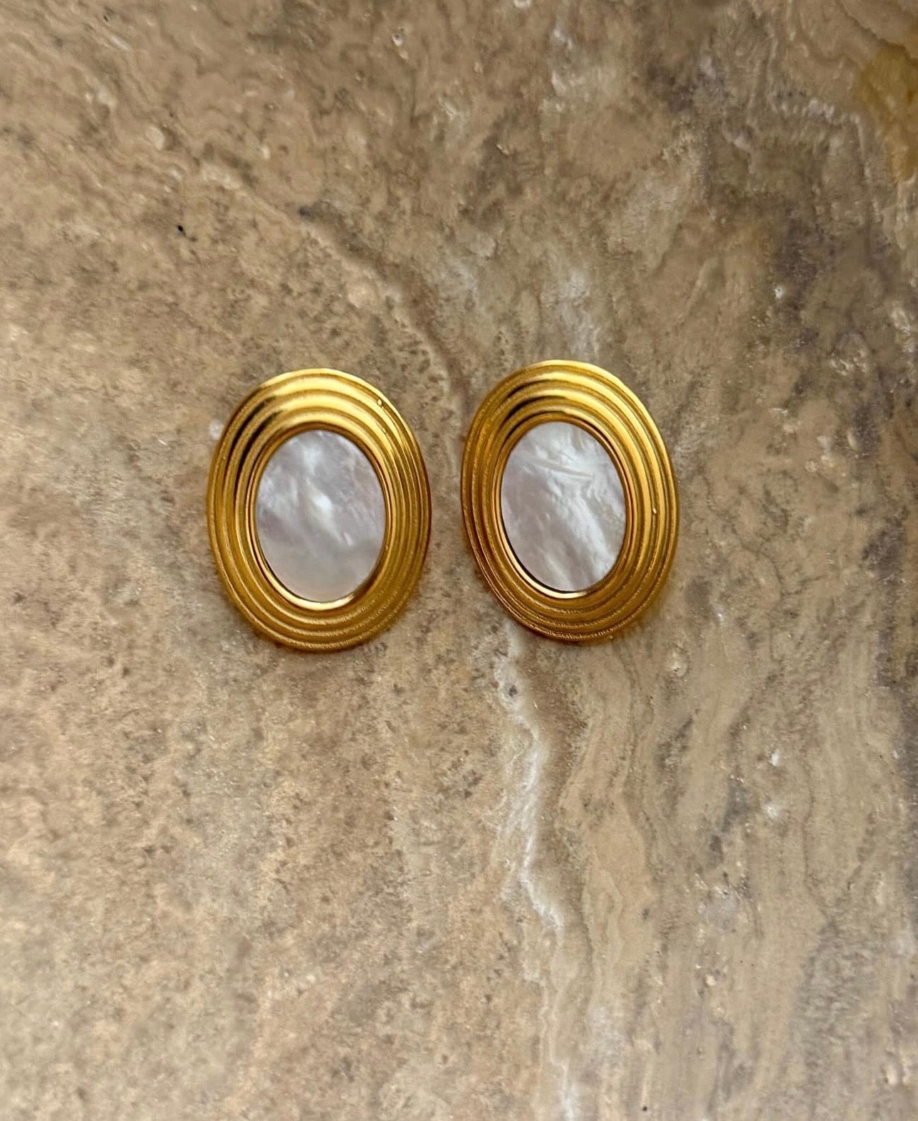 MP Earrings- Gold