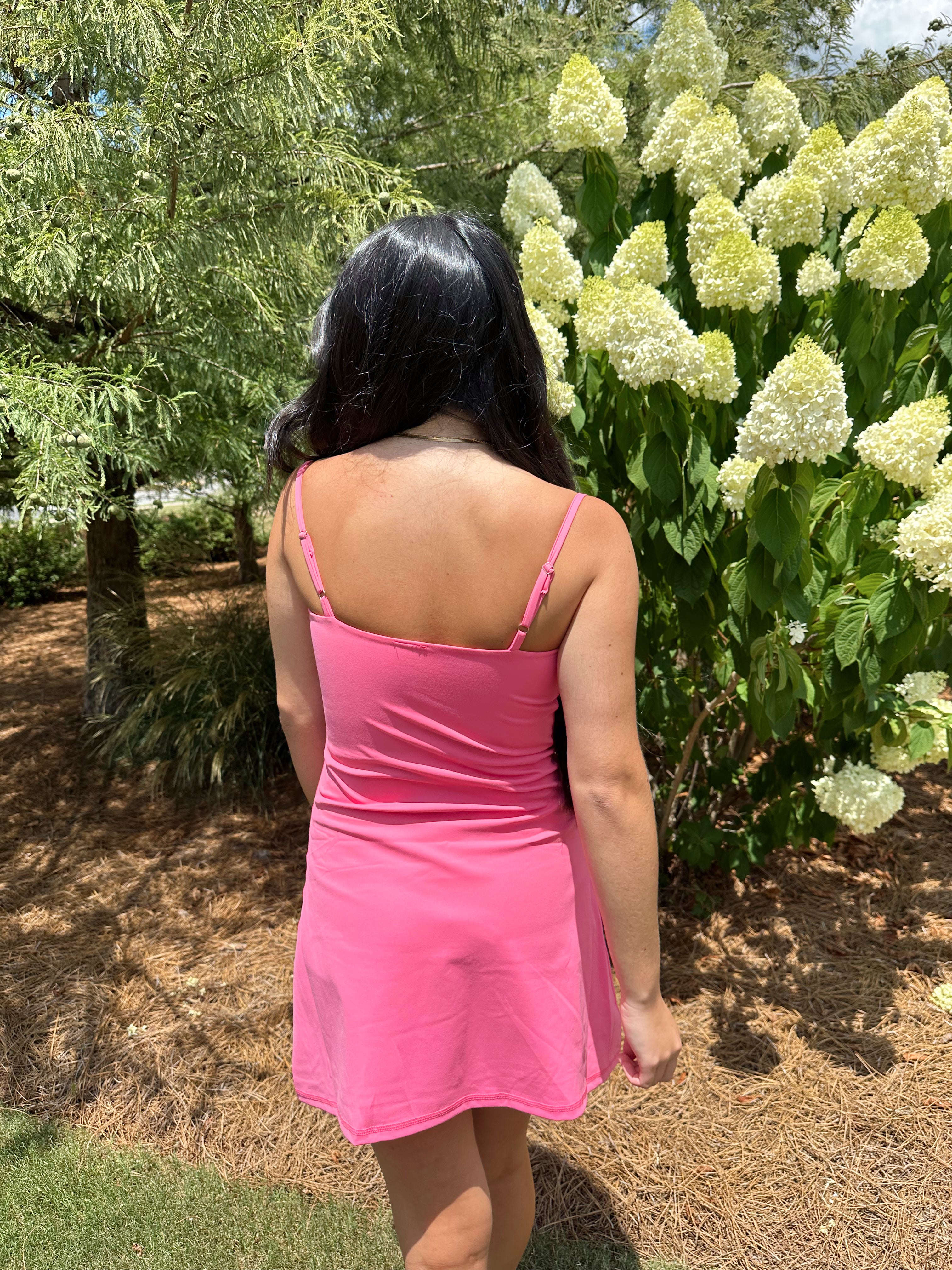 Chloe Athletic Dress- Pink