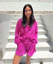 Kaylie Pleated Shorts