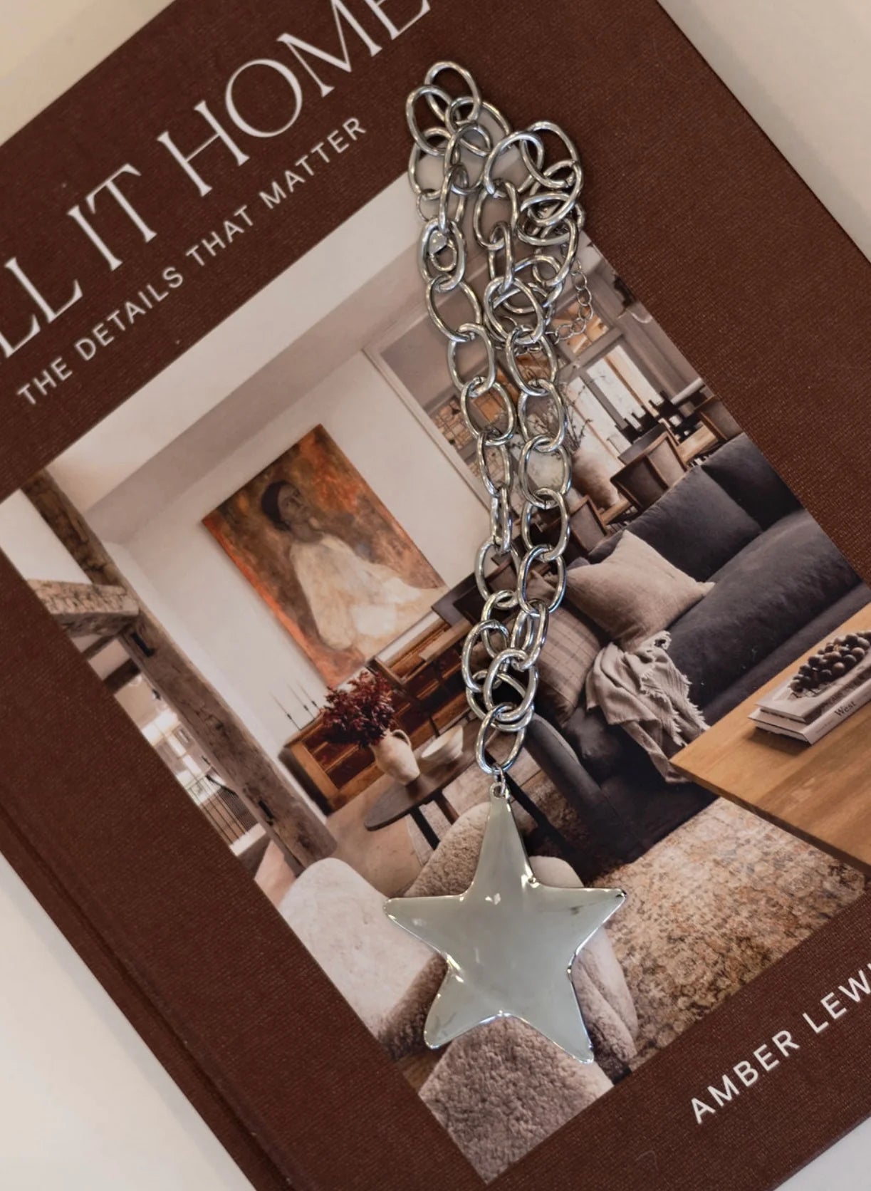 Lucky Star Necklace- Silver
