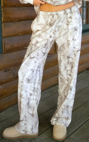 Indy Camo Fleece Sweatpants- Light Camo