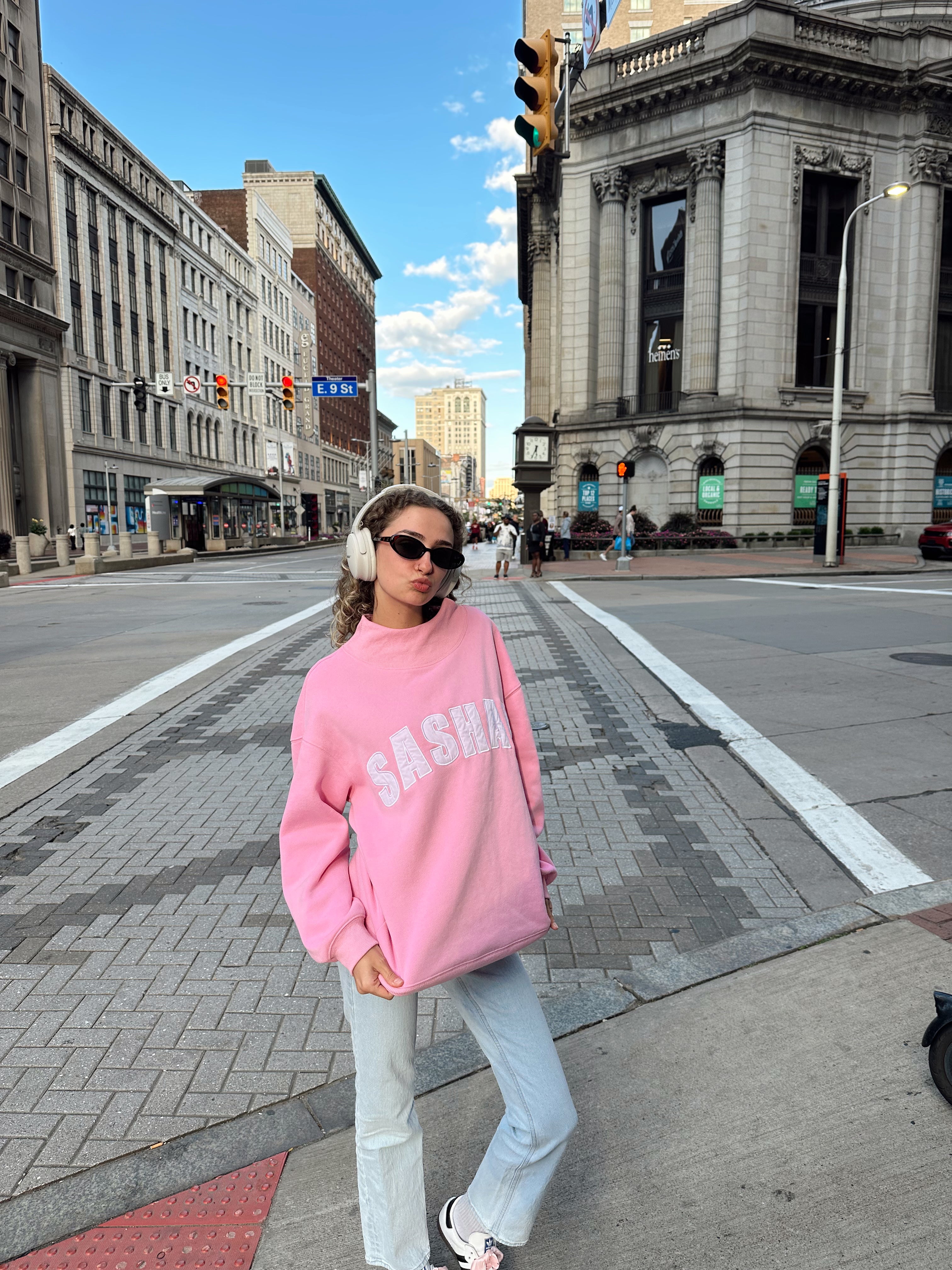 Sashay Mockneck- Bubblegum Pink (PRE-ORDER)