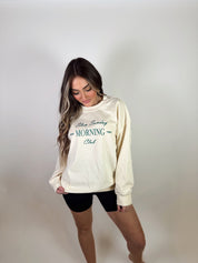 Slow Sunday Crew Neck- Cream