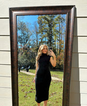 Kiki Mock Neck Sweater Dress