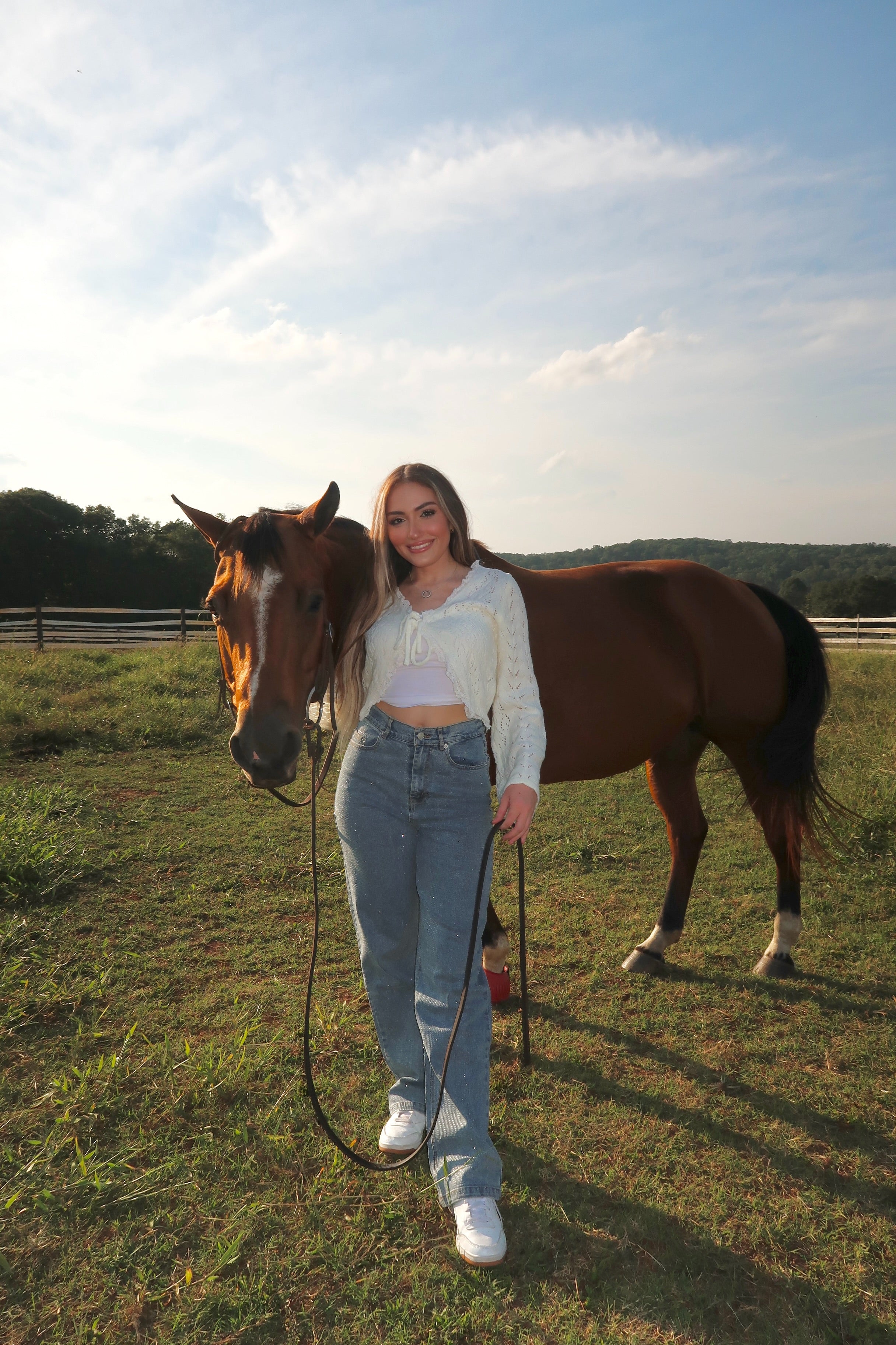 Alice Open Knit Tie Front Shrug- Ivory