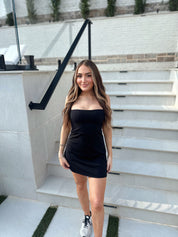 Chloe Athletic Dress- Black