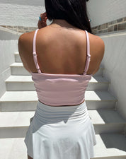 Lizzie Cropped Bow Tank