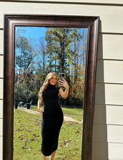 Kiki Mock Neck Sweater Dress