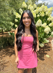 Chloe Athletic Dress- Pink