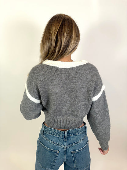 Charlotte Soft Knit V-Neck Pullover