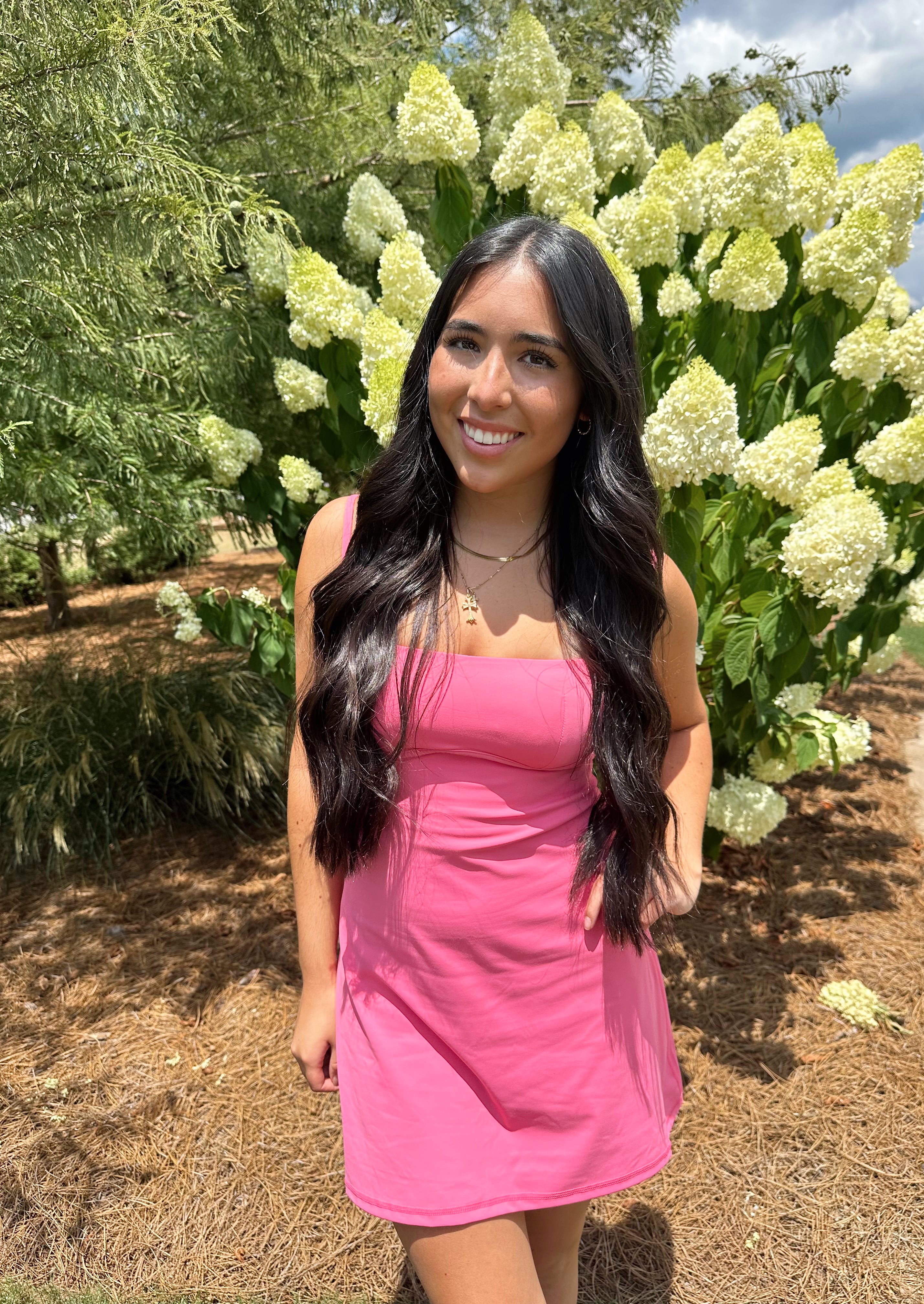 Chloe Athletic Dress- Pink