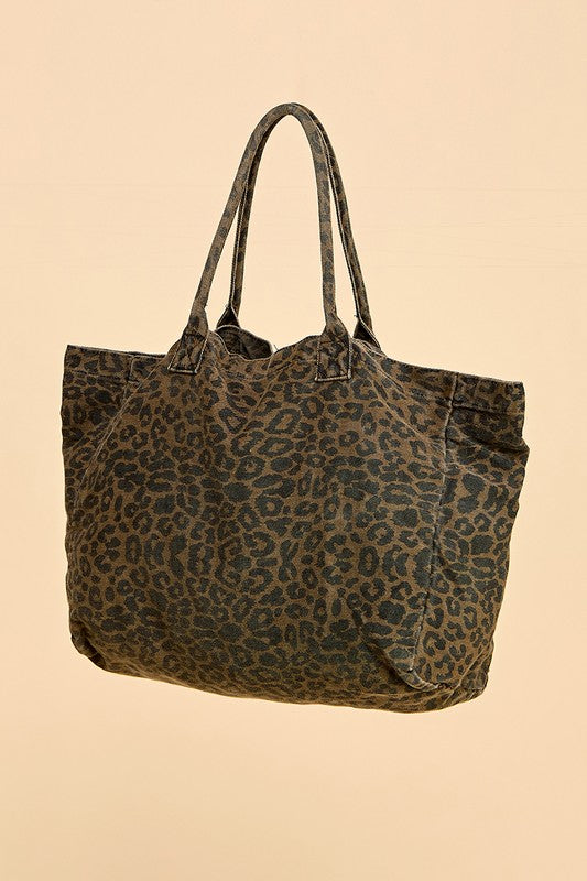 Cheetah Print Tote Bag