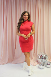 Queen of Hearts Ruched Dress