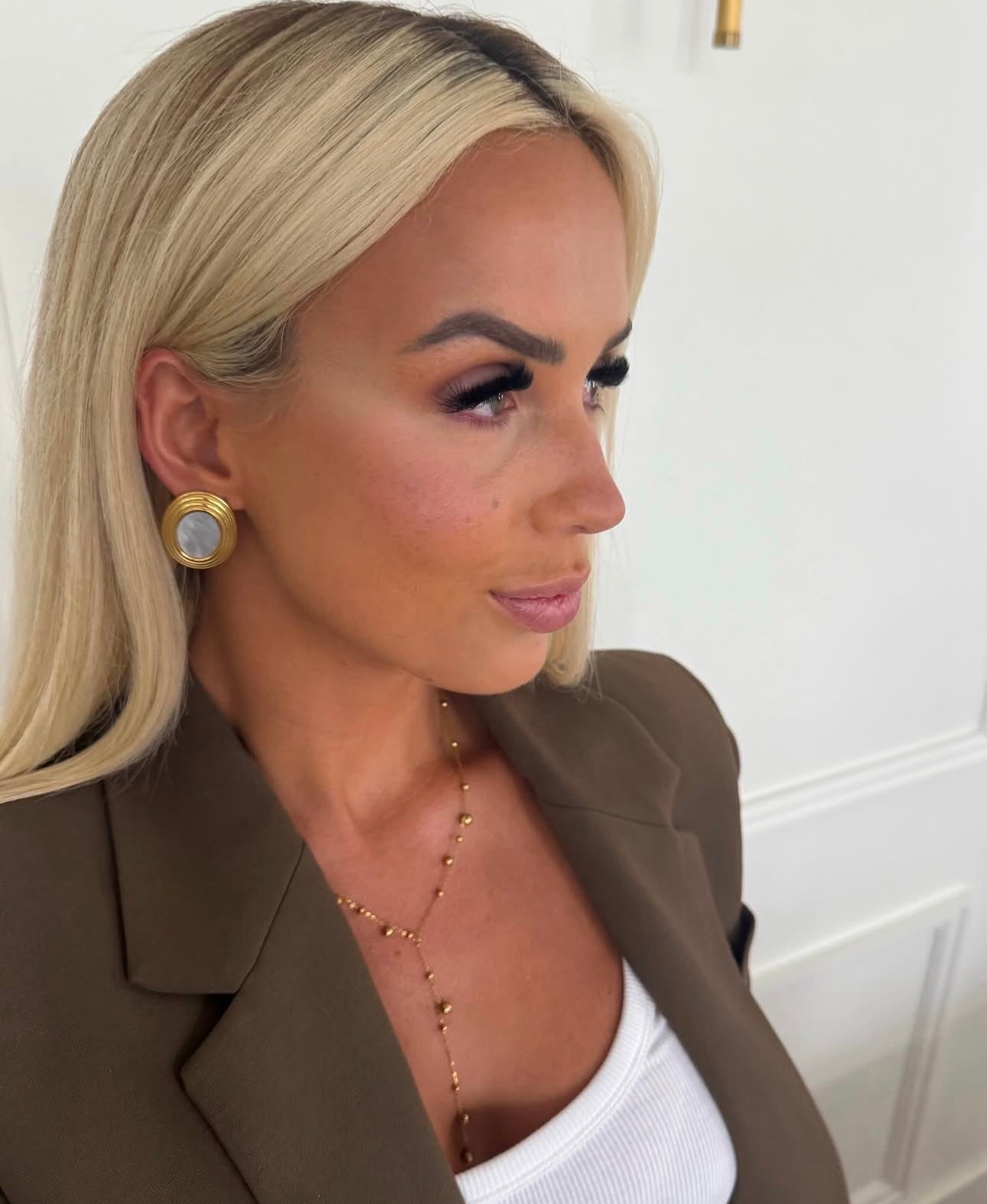 MP Earrings- Gold