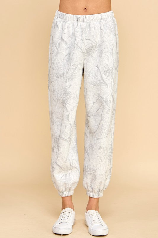 Dakota Camo Jogger Sweatpants- Light Camo